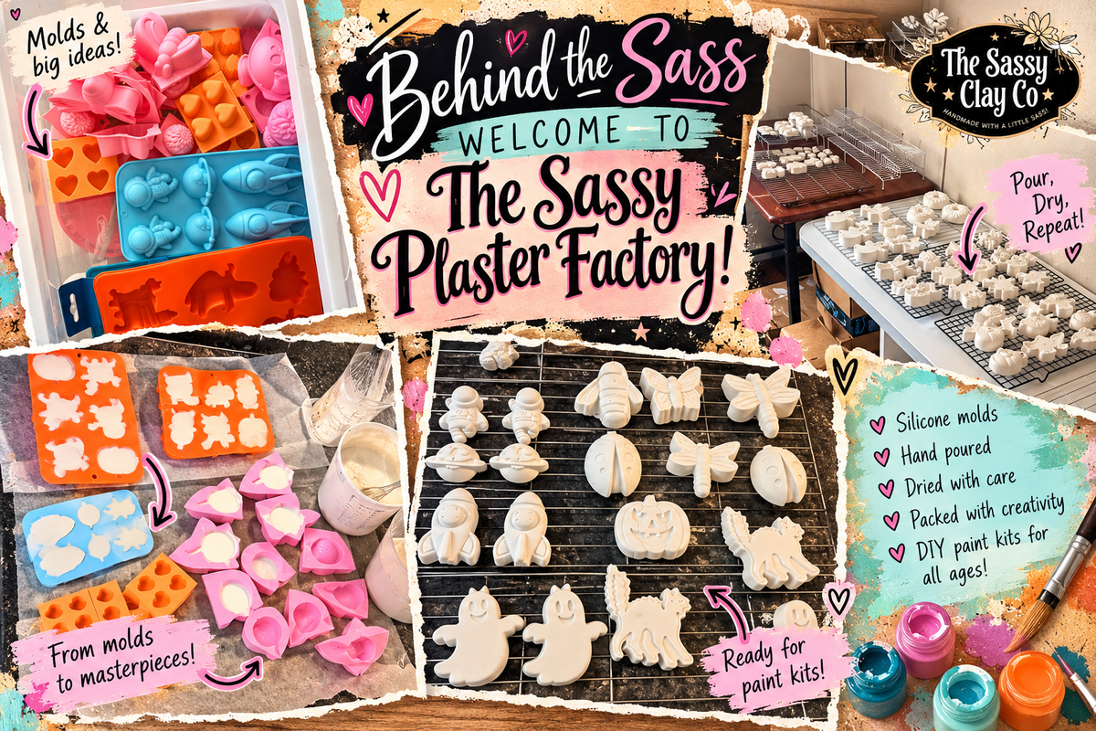 Behind the Sass: Welcome to The Sassy Plaster Factory!
